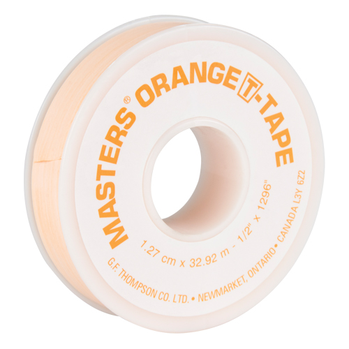 T-Tape, 1296" L x 1/2" W, Orange GTA Hardware Inc
