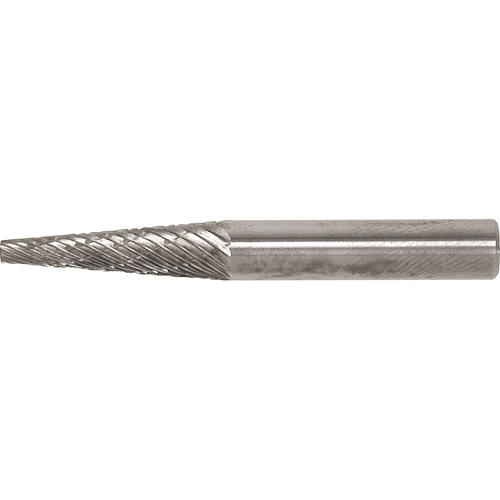Solid Carbide Burr, SM-1, 1/4" Dia., 1/4" Shank, 1/2" Depth of Cut GTA Hardware Inc