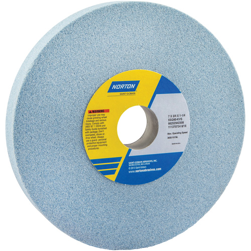 Tool Room Wheel, Type 01, Ceramic Alumina, 7" x 3/4" GTA Hardware Inc