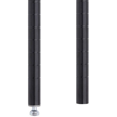 MONTANT ETAGERE STYLISEE14 1/2"H,NOIR GTA Hardware Inc