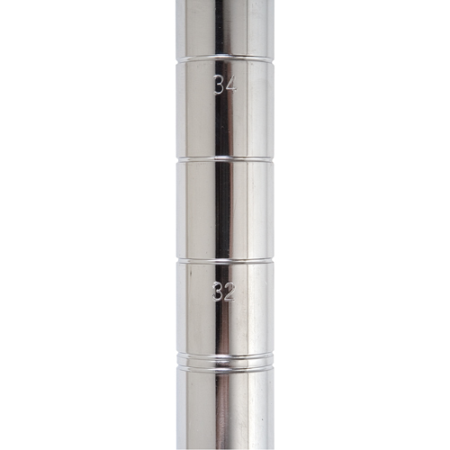 Heavy-Duty Chromate Wire Shelving Post, 63" H GTA Hardware Inc