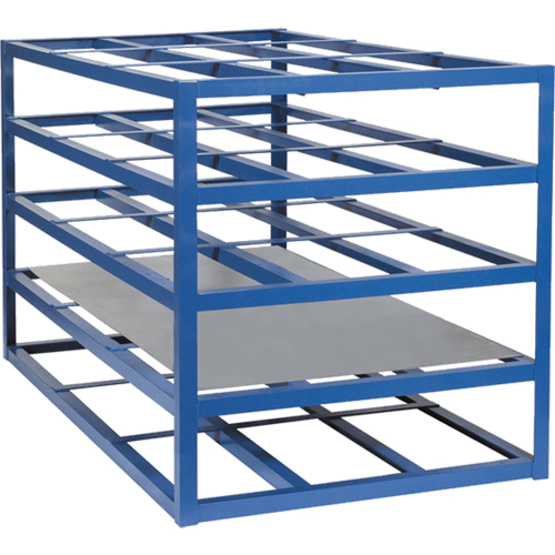 Horizontal Sheet Racks, 103" W x 55" D x 48" H, 2000 lbs. Capacity GTA Hardware Inc