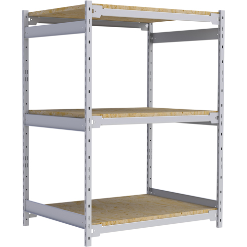 &eacute;tag&egrave;re-classeur de grande largeur, Acier, 3 Tablettes, 42" la x 32" p x 60" h GTA Hardware Inc