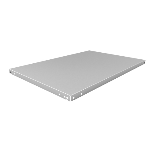 Slotted Angle Shelf, Galvanized Steel, 48" W x 24" D GTA Hardware Inc