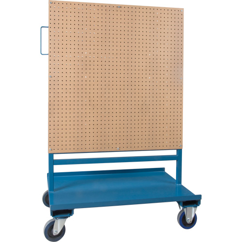 Bin/Pegboard Combo Rack, Double-sided, 38" W x 24-1/2" D x 55" H GTA Hardware Inc