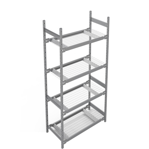 &eacute;tag&egrave;re de grande largeur, Acier, Sans boulons, Capacit&eacute; 1340 lb, 42" la x 84" h x 18" p GTA Hardware Inc