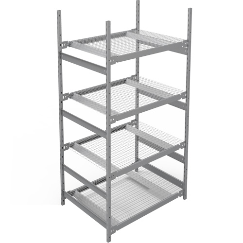 &eacute;tag&egrave;re de grande largeur, Sans boulons, Capacit&eacute; 1340 lb, 42" la x 84" h x 32" p GTA Hardware Inc