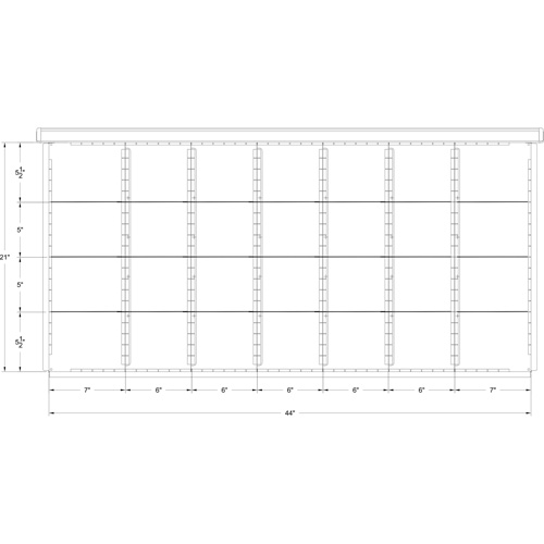 Cabinet d'entreposage &agrave; tiroirs int&eacute;gr&eacute; Interlok GTA Hardware Inc