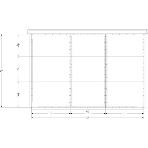 Cabinet d'entreposage &agrave; tiroirs int&eacute;gr&eacute; Interlok GTA Hardware Inc