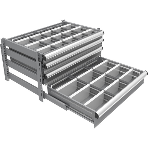 Cabinet d'entreposage &agrave; tiroirs int&eacute;gr&eacute; Interlok GTA Hardware Inc