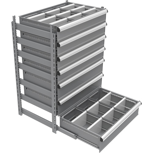 Cabinet d'entreposage &agrave; tiroirs int&eacute;gr&eacute; Interlok GTA Hardware Inc