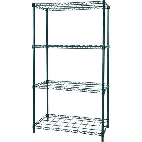 Rayonnage &agrave; tablette pour s&eacute;chage, 4 Tablettes, 36" la x 63" h x 18" p GTA Hardware Inc