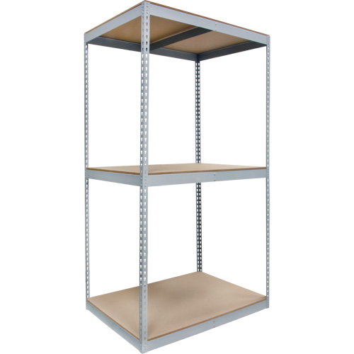 Rayonnage robuste, Acier, Sans boulons, Capacit&eacute; 750 lb, 72" la x 84" h x 24" p GTA Hardware Inc