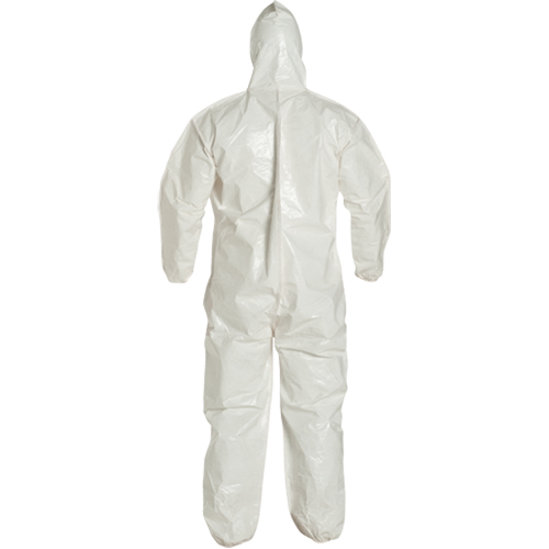 Tychem&reg; 4000 Coveralls, Large, White GTA Hardware Inc