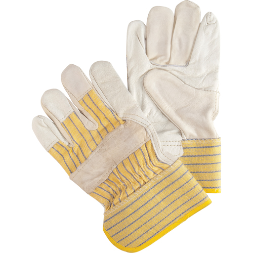 Abrasion-Resistant Fitter's Gloves, X-Large, Grain Cowhide Palm GTA Hardware Inc