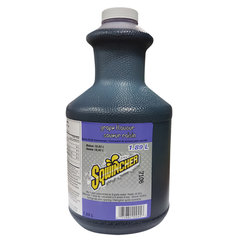 Sqwincher&reg; Rehydration Drink, Concentrate, Grape GTA Hardware Inc