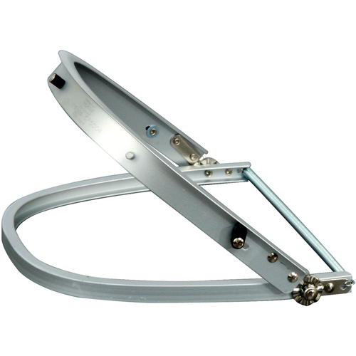 Support de visi&egrave;re en aluminium pour casques &agrave; fentes de North GTA Hardware Inc