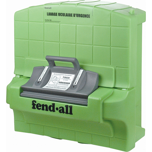 French Instructions for Fendall Pure Flow 1000&reg; Eyewash Station, Gravity-Fed, 7 gal. Capacity, Meets ANSI Z358.1 GTA Hardware Inc