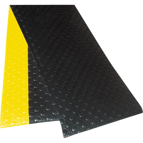 No. 417 Bubble Sof-Tred with Dyna-Shield Mats, Bubbled, 2' x 3' x 1/2", Black, PVC GTA Hardware Inc