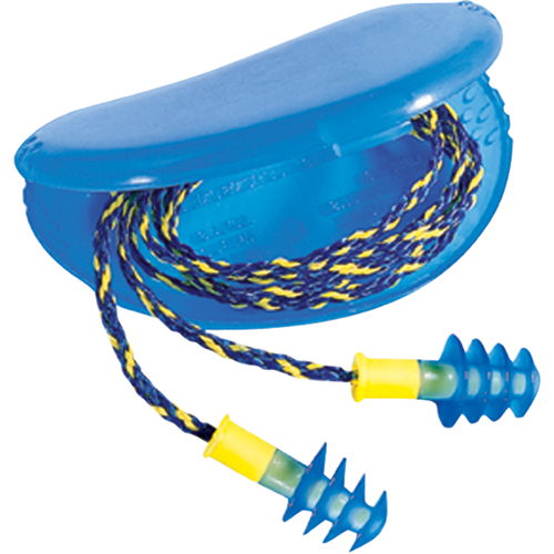 Bouchons d'oreilles Fusion de Howard Leight, Vrac - Boîte, Avec cordon GTA Hardware Inc