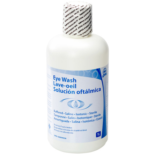 Eyewash Station Accessories - Eyewash Solution, 32 oz. GTA Hardware Inc