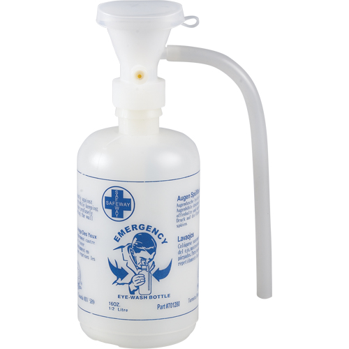 Eyewash Station Accessories - Eyewash Bottle, Empty GTA Hardware Inc