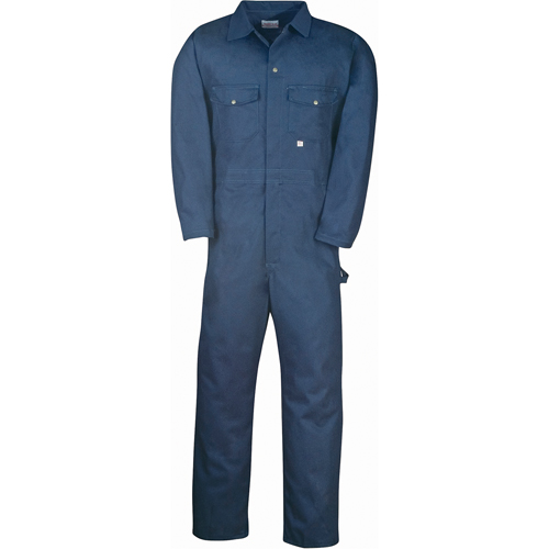 Westex Indura&reg;FR-7A&reg; Welder's Coveralls, Size 34, Navy Blue GTA Hardware Inc