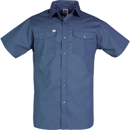 Work Shirts, Men's, Small, Navy Blue GTA Hardware Inc
