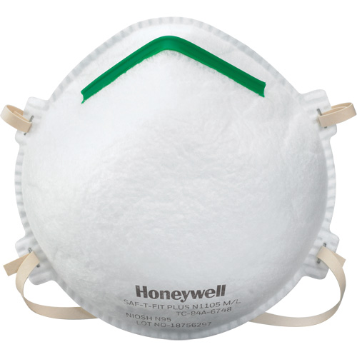 Respirateurs contre les particules Saf-T-Fit Plus N1105, N95, Certifi&eacute; NIOSH, Petit GTA Hardware Inc