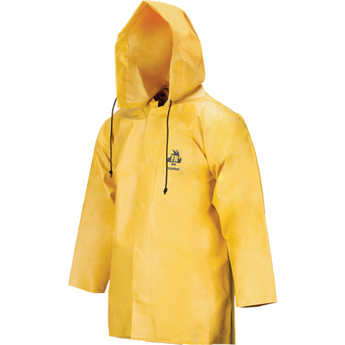 Manteau imperm&eacute;able Neo-slick r&eacute;sistant aux produits chimiques & &agrave; l'acide, T-Grand, Jaune, N&eacute;opr&egrave;ne GTA Hardware Inc