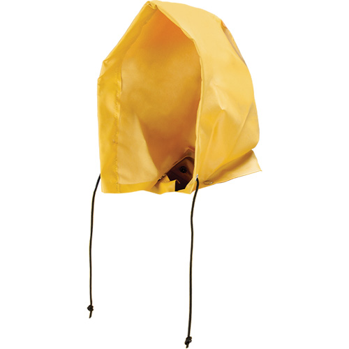 Capuchon imperm&eacute;ables Neo-slick r&eacute;sistants aux produits chimiques & &agrave; l'acide, Taille unique, Jaune, PVC GTA Hardware Inc
