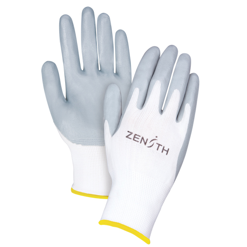 Lightweight Breathable Coated Gloves, 11/2X-Large, Foam Nitrile Coating, 13 Gauge, Polyester Shell GTA Hardware Inc