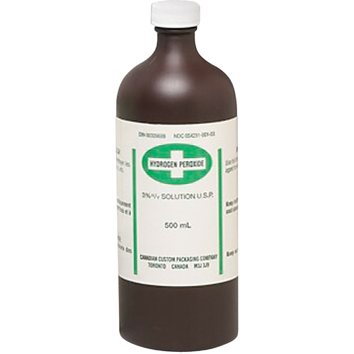 Peroxyde d'hydrog&egrave;ne, Liquide, Antiseptique GTA Hardware Inc