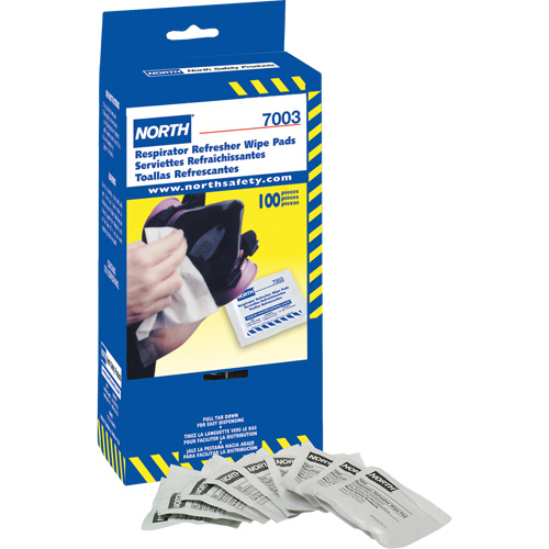 North&reg; Respirator Refresher Towelettes, Wipes GTA Hardware Inc