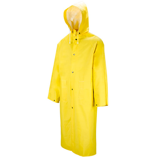 Tornado Long Coat, PVC, 5X-Large, Yellow GTA Hardware Inc