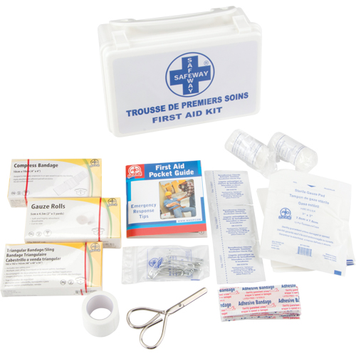 First Aid Kit, Class 1 Medical Device, Plastic B GTA Hardware Inc
