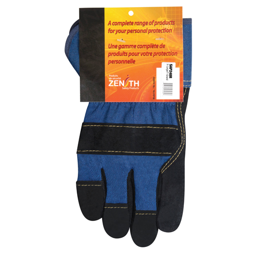 Gants d'ajusteur doubl&eacute;s pour l'hiver &agrave; chaleur sup&eacute;rieure, T-Grand, Paume en Cuir de vache refendu, Doublure en Thinsulate GTA Hardware Inc