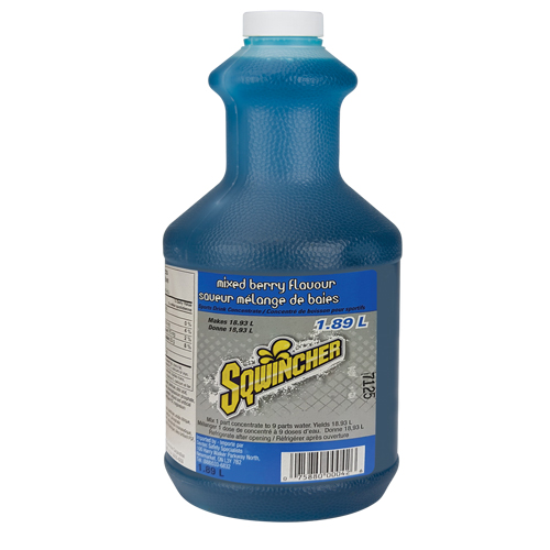 Sqwincher Boisson de r&eacute;hydratation, Concentr&eacute;, M&eacute;lange de baies GTA Hardware Inc