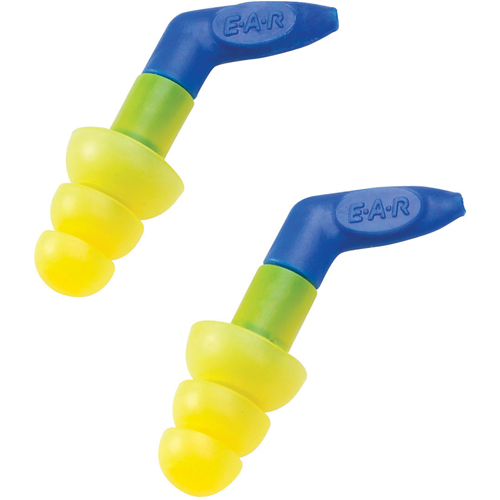 E-A-R UltraFit Reusable Earplugs, Uncorded, Bulk - Polybag, 27 dB NRR, One-Size GTA Hardware Inc