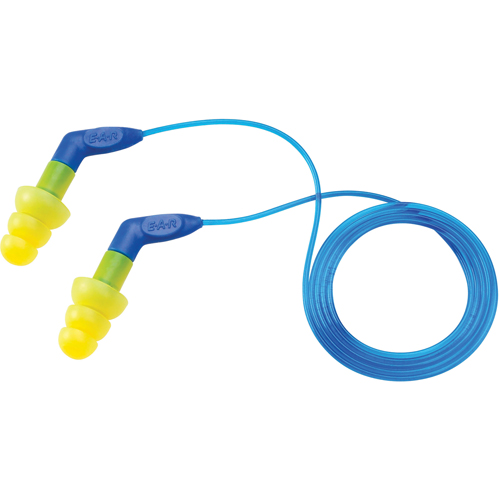 E-A-R UltraFit Reusable Earplugs, Corded, Bulk - Polybag, 27 dB NRR, One-Size GTA Hardware Inc