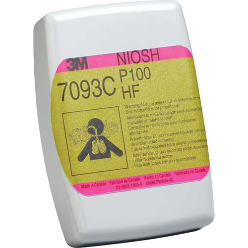 7093 Respirator Cartridges, Gas/Vapour Cartridge, Acid Gas GTA Hardware Inc
