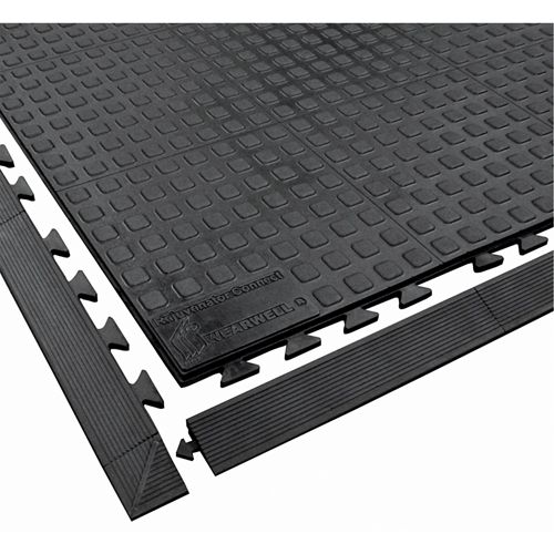 Tapis Rejuvenator Connect No 502, Polyur&eacute;thane, 3' la c, 3' lo, 5/8" &eacute;paisseur, Noir GTA Hardware Inc