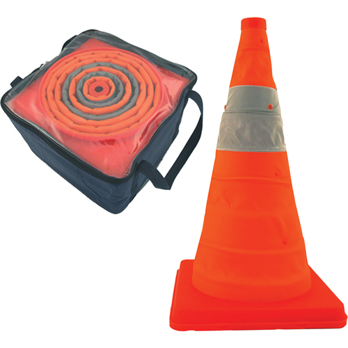 Balises repliables Pack & Pop, 18" h, Orange GTA Hardware Inc