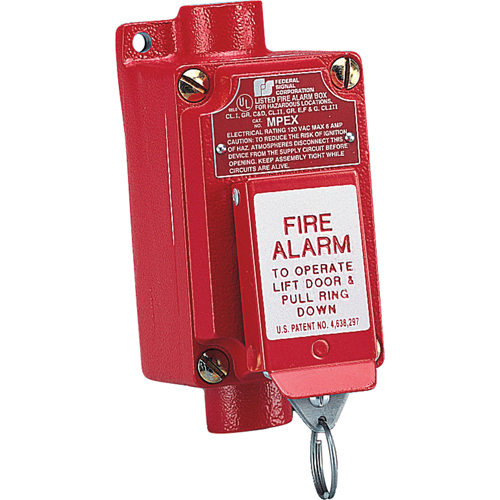 AVERTISSEUR D'INCENDIE ANTID&eacute;FLAGRANT (MPEX)-OP&eacute;RATION EN DEUX &eacute;TAPES QUI EMP&ecirc;CHE L'ACTIVATION ACCIDENTELLE GTA Hardware Inc