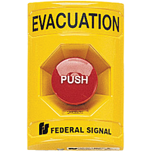 Push Button Station -For Vandal-resistant Activation Of Emergency Systems GTA Hardware Inc