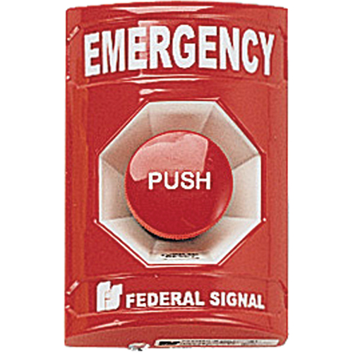 Push Button Station -For Vandal-resistant Activation Of Emergency Systems GTA Hardware Inc