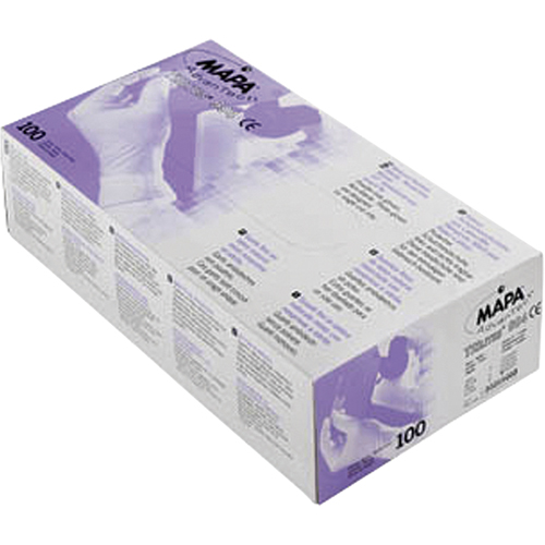 Trilites&reg; Triple Polymer Gloves, Small, Latex/Neoprene/Nitrile, 6-mil, Powder-Free, Purple GTA Hardware Inc
