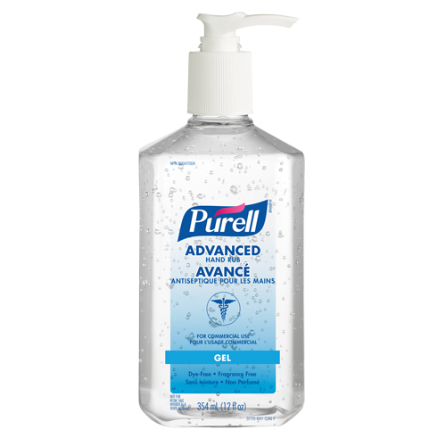 D&eacute;sinfectant pour les mains avanc&eacute;, 354 ml, Bouteille &agrave; pompe, 70 % alcool GTA Hardware Inc