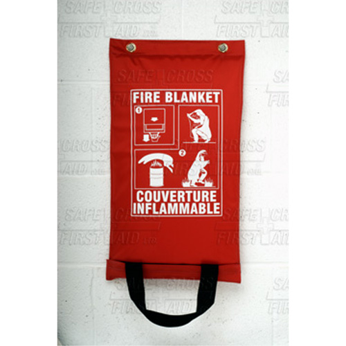 Fire Blanket, Fibreglass, 72"L x 59"W GTA Hardware Inc