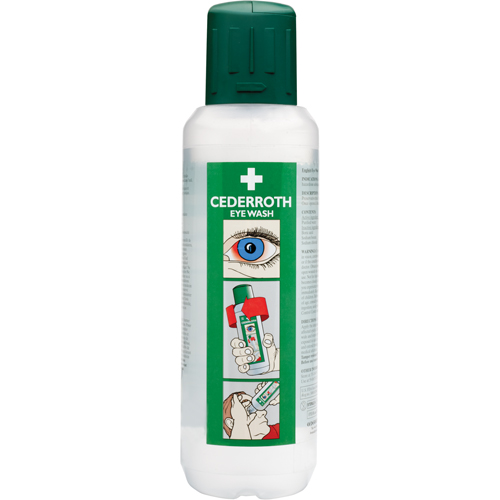 Solution ophtalmique Cederroth, Bouteille Plein, 500 ml GTA Hardware Inc